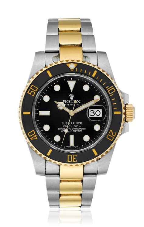 rolex submariner two tone diamond bezel|genuine Rolex Submariner bezel insert.